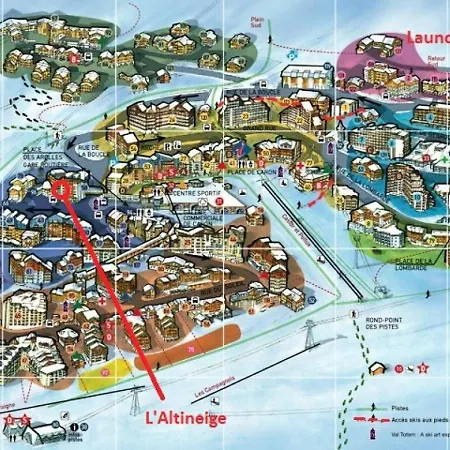 Altineige - Location: Joli De 26m2 Est Situe Au 6eme Etage Mae-9048 Apartment